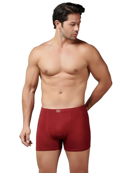 6 Adet Gümüş Erkek Modal Elastan Boxer 7009 - 2