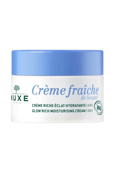 Nuxe Creme Fraiche De Beaute Glow Rich Moisturizing Cream - Nemlendirici Bakım Kremi 50ml ürün görseli