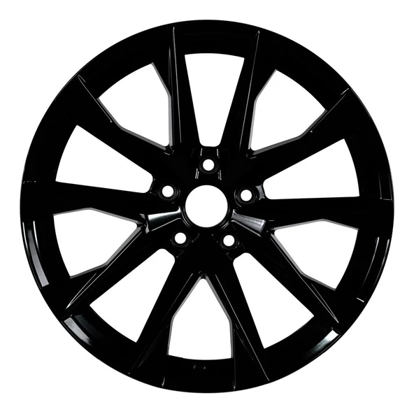 EMR-E462-03 8.0x18" -5x100 ET40 57.1 Black Polished Jant (4 Adet) - Resim 2