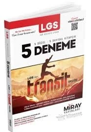 8. Sınıf LGS Transit 5 Deneme Miray Yayınları