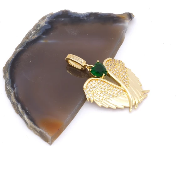 Ajda Charm Çelik Altın Kaplama Kadın Melek Model-CHR-100 ürün görseli