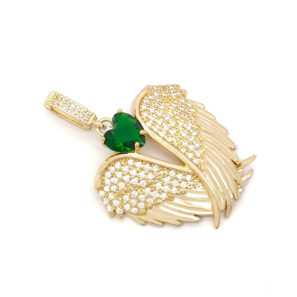 Ajda Charm Çelik Altın Kaplama Kadın Melek Model-CHR-100 - Resim 2