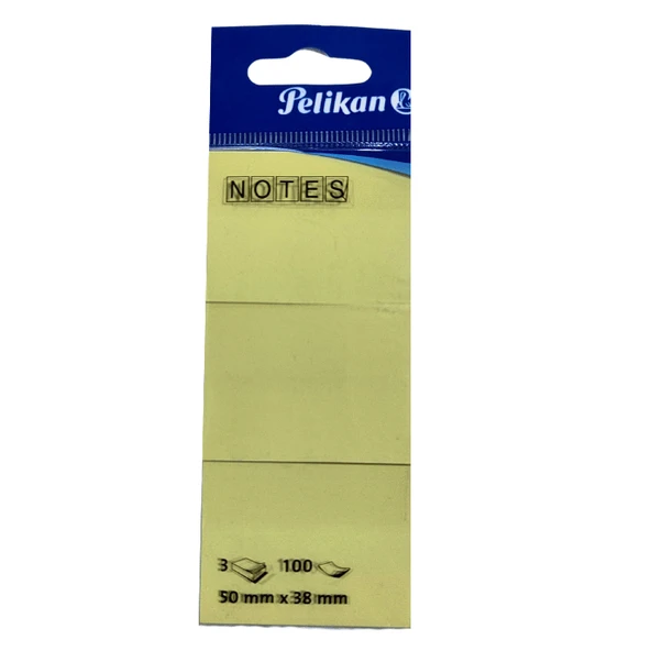 Pelikan Yapışkan Not 50x38 mm Sarı 300lü