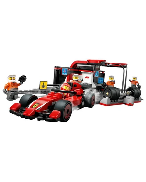 Lego City Ferrari Arabalı F1 Pit Stop ve Pit Ekibi 60443 - Resim 3