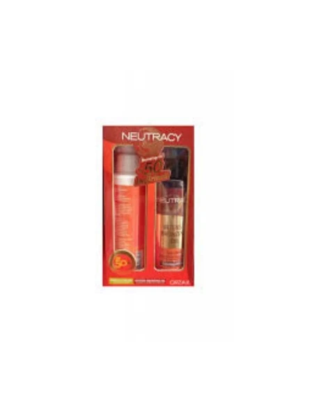Neutracy Güneş Koruyucu Set Tüm Ciltler İçin - Güneş Losyonu SPF50+ 150 ml + Bronzlaştırıcı Yağ150 ml