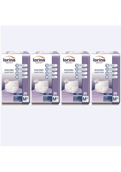 Lorina Emici Külot Orta Boy M 30'lu 4 Adet Hasta Bezi - Resim 2