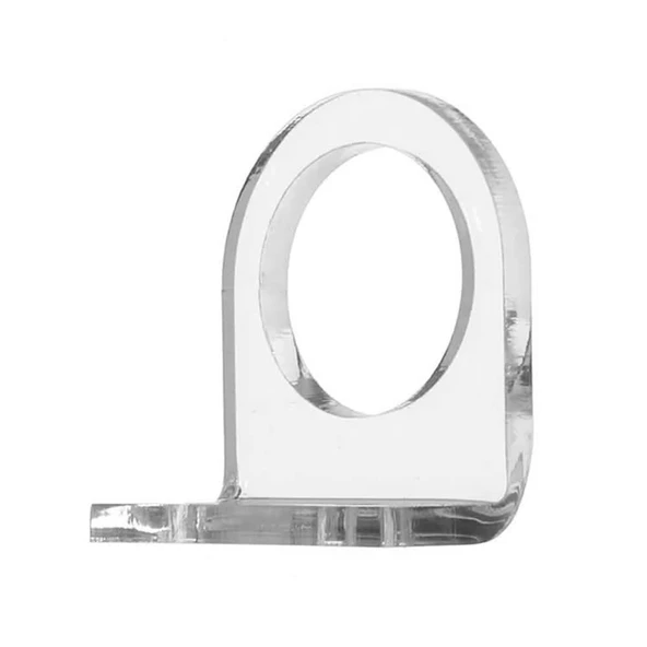 Alkatronik 18mm Çap Sensör Plastik Tutucu Pleksi Montaj Parçası Şeffaf Sabitleme Braket Holder LJ18 E18-D80NK - Resim 8