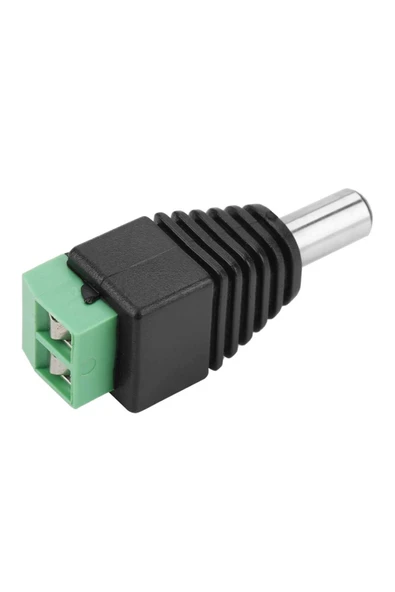 Alkatronik 5.5mm x 2.1mm Dc Adaptör Klemens Dönüştürücü Erkek 24V 5A 2 Pin Terminal Kolay Lehimsiz Hızlı Bağlan - Resim 7
