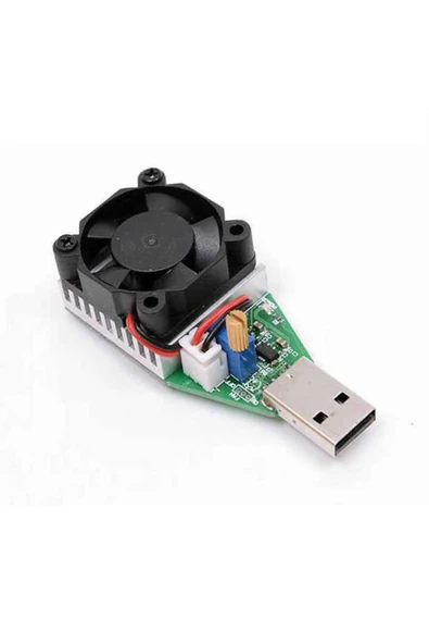 Alkatronik Usb 15W 3.7V 13V 0.15A/3.0A Elektronik Yük/Deşarj Kartı Fan Soğutuculu Pil Akü Kapasite Deşarj Test - Resim 4