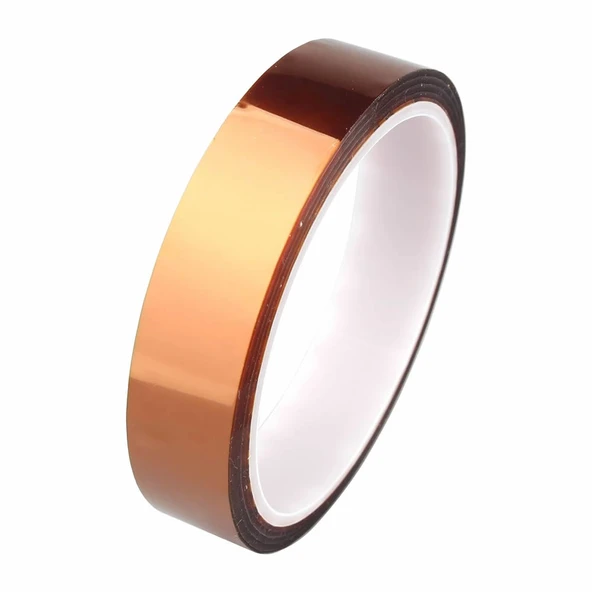 Alkatronik Kapton Bant 20mm x 30 Metre Yüksek Düşük Sıcaklık -73C  260C Termal Isıya Dayanıklı Güçlü Yalıtım - 8