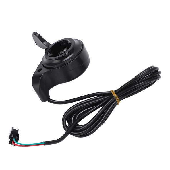 Alkatronik Elektrikli Bisiklet Gaz Kolu Scooter Motor Baş Parmak Hız Kontrol Ekransız Aksesuar Parça 23mm Alüm - Resim 8