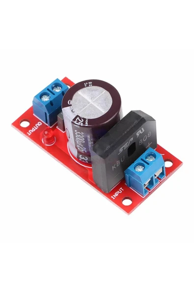 Alkatronik AC DC 18V 8A Doğrultucu Filtre Modül Güç Kaynağı Elektrik Devre Besleme Giriş Kartı - Resim 7