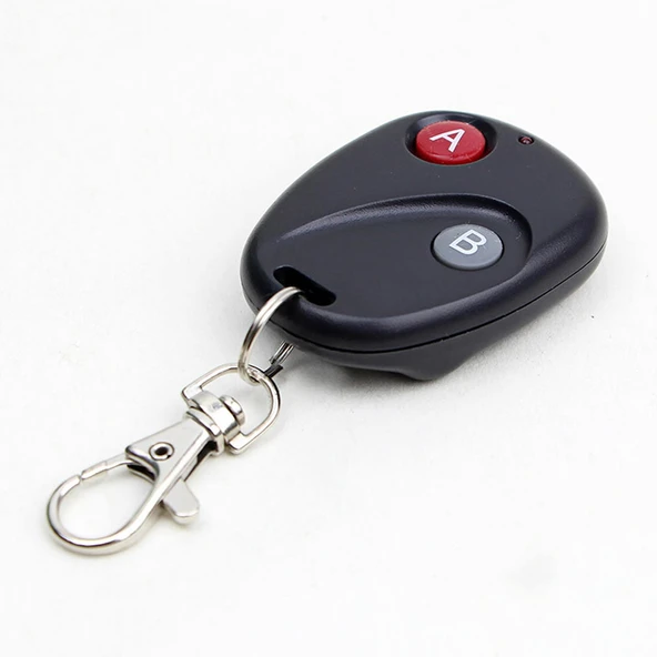 Alkatronik 433Mhz Uzaktan Kumanda 2 Buton Garaj Otomatik Kapı Kepenk Bariyer Alarm Lamba Motor Kontrol Anahtar - Resim 3