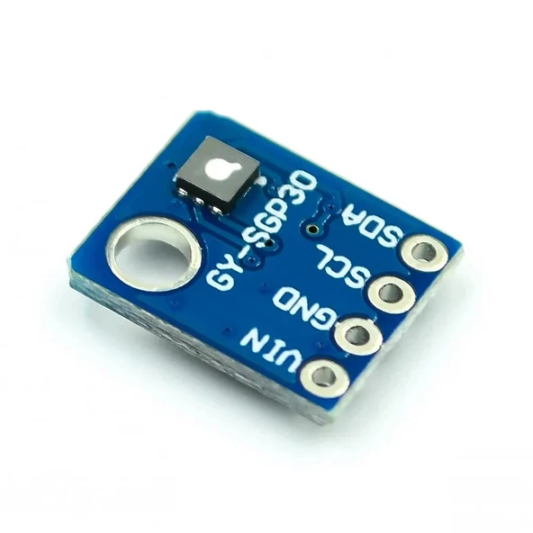 Alkatronik SGP-30 Hava Kalite Gaz Sensörü Karbondioksit TVOC Formaldehit CO2 Dijital Algılama Ölçme Modülü - Resim 7