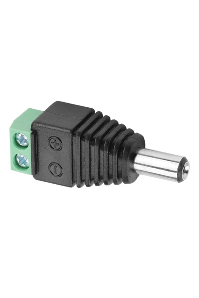 Alkatronik 5.5mm x 2.1mm Dc Adaptör Klemens Dönüştürücü Erkek 24V 5A 2 Pin Terminal Kolay Lehimsiz Hızlı Bağlan - Resim 8