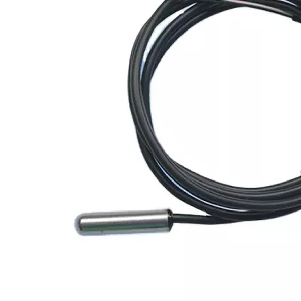 Alkatronik Çelik Sensör Başlığı 6x30mm Kılıf Sıcaklık Isı Sensör Kutusu Metal Tüp Boru D818b20 Ntc Lm35 PT100 - Resim 3