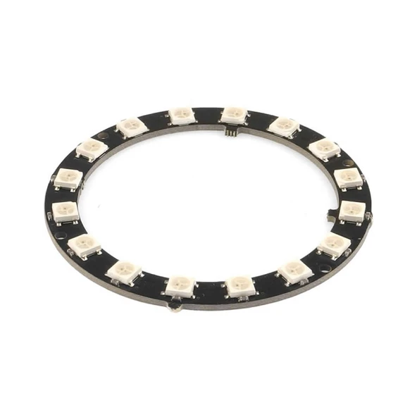 Alkatronik 16 Bit NeoPixel Halka Ring WS2812B 5050 Rgb Led Modül 16’lı Dijital Adreslenebilir Lamba Programlan - Resim 7