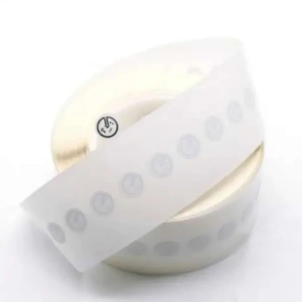 Alkatronik Uhf J41 Etiket Kart 860-960Mhz 12mm Yuvarlak Yapışkanlı Pasif Rfid Film Tag Ürün Araba Kitap Kıyafe - Resim 6