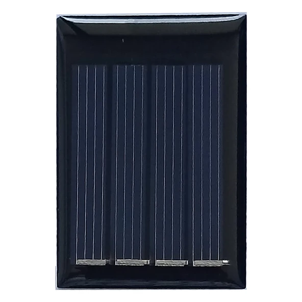 Alkatronik Güneş Pili 2V 50mA 34x50mm Solar Fotovoltaik Hücre Elektrik Üretici Panel Modül Pil Akü Batarya