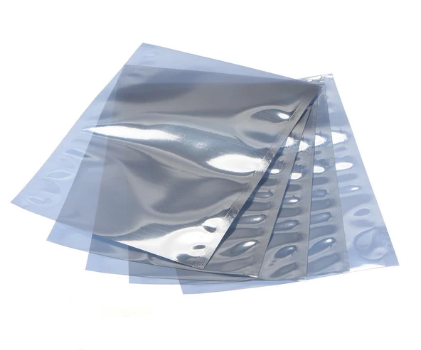 Alkatronik Antistatik Poşet 8x12cm 100 Adet Şeffaf Su Toz Geçirmez Koruyucu Esd Metalize Torba - Resim 8