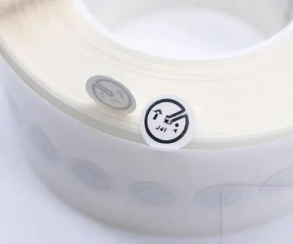 Alkatronik Uhf J41 Etiket Kart 860-960Mhz 12mm Yuvarlak Yapışkanlı Pasif Rfid Film Tag Ürün Araba Kitap Kıyafe - Resim 8