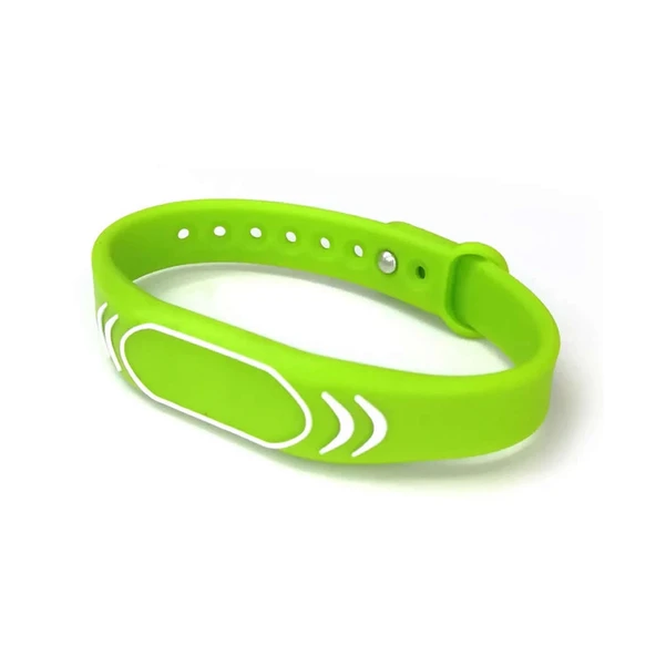 Alkatronik 125Khz Rfid Manyetik Bileklik Yeşil Su Geçirmez Silikon Proximity Göstergeç 125 Khz Kapı Geçiş Pers - Resim 7