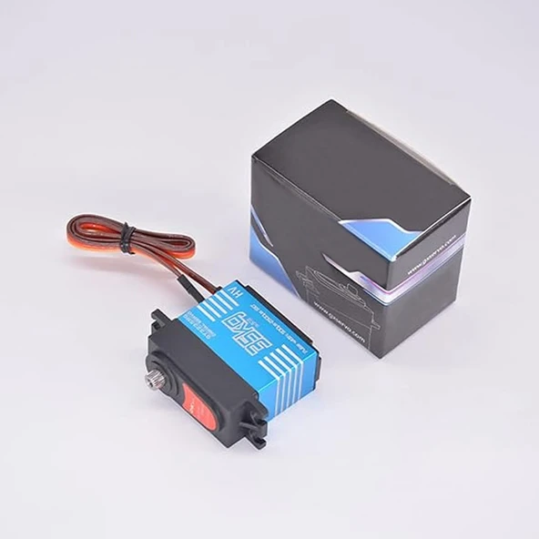 Alkatronik Qy3235mg 35kg Servo Motor 180 Derece Gxservo 25T Metal Dişli Yüksek Tork Su Geçirmez Çift Rulman - Resim 8