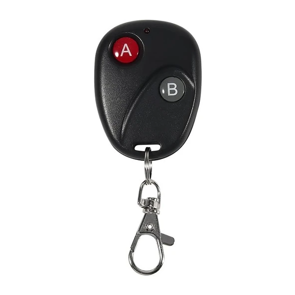Alkatronik 433Mhz Uzaktan Kumanda 2 Buton Garaj Otomatik Kapı Kepenk Bariyer Alarm Lamba Motor Kontrol Anahtar