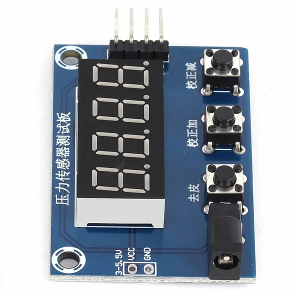 Alkatronik HX711 Gösterge Modülü Elektronik Tartı 5/10 Kg Ağırlık Sensör Hassas Ölçüm Dijital Ekran Load Cell - Resim 6