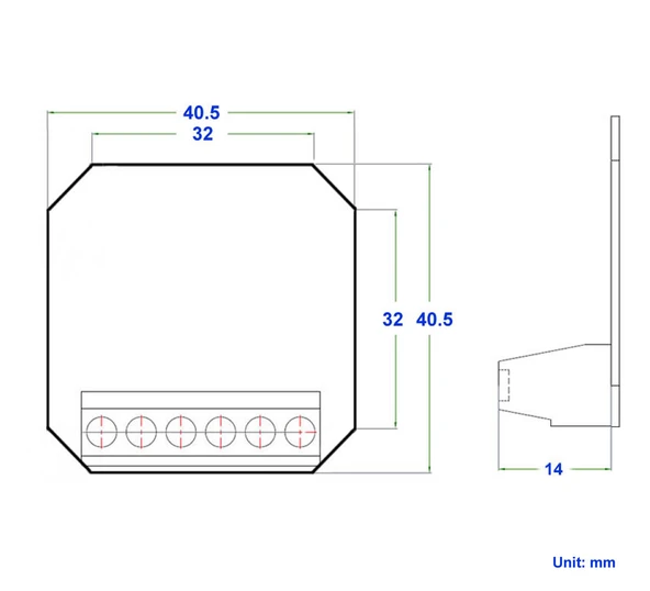 Alkatronik Plastik Elektronik Proje Kutusu 45x50x20mm Beyaz Elektronik Devre Prototip Wifi Iot Ble Akıllı Ev - Resim 6
