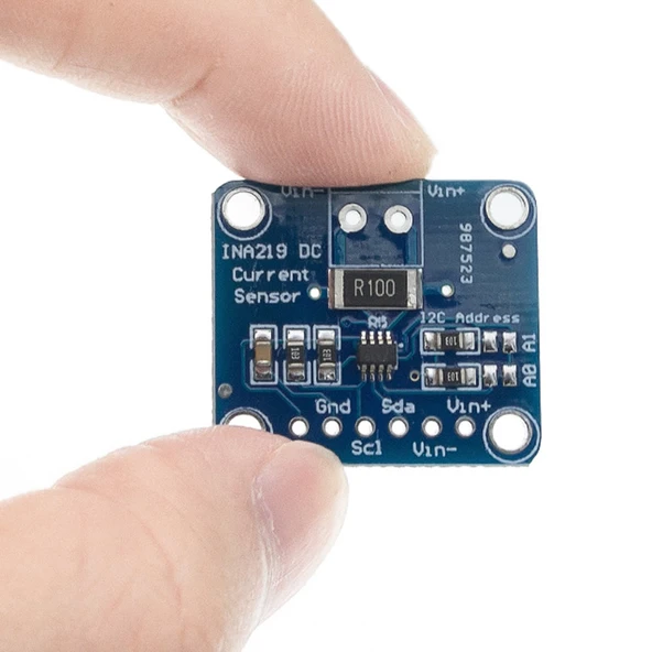 Alkatronik INA219 Dc Voltaj Akım Güç İzleme Sensör Modülü Çift Yönlü 26V 3A IIC Haberleşme 12 Bit Yüksek Hassas - Resim 3