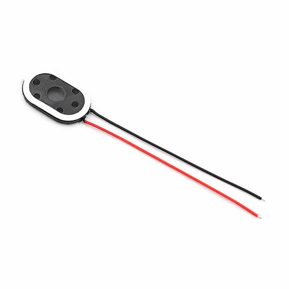 Alkatronik Hoparlör 1W 8ohm 14x20mm 8cm Kablolu Mini Speaker Ses Müzik Amfi Ürün Müze Otomobil Telefon Sesli Yö - 4