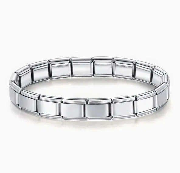 İçi Yazılı Charm Çelik Bileklik - Resim 3