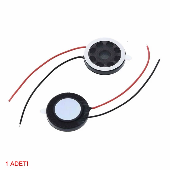 Alkatronik Hoparlör 1W 8ohm 20mm Yuvarlak 10cm Kablolu Mini 2cm Speaker Ses Müzik Amfi Ürün Müze Otomobil Tel - Resim 8