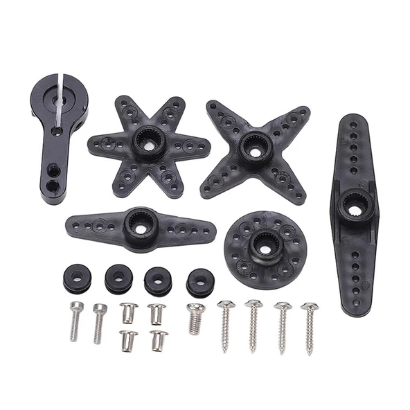 Alkatronik Qy3235mg 35kg Servo Motor 180 Derece Gxservo 25T Metal Dişli Yüksek Tork Su Geçirmez Çift Rulman - Resim 2