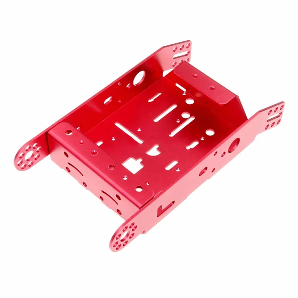 Alkatronik Alüminyum Robot Araba Gövdesi Metal Şase Stem Eğitim Mbot Çizgi İzleyen Yarışma Diy Oyuncak Endüstri - Resim 7