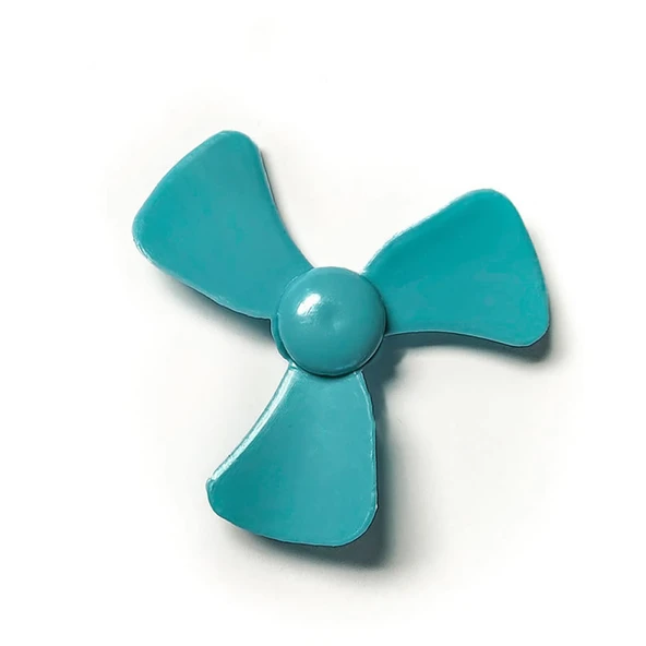 Alkatronik 50mm 3 Kanat Pervane Oyuncak Pervane Rüzgar Gülü Su Botu RC DIY Motor Propeller - Resim 4