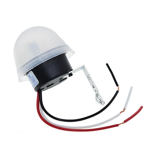 Alkatronik AS20 Fotosel Modül DC 12V Su Geçirmez Sokak Bahçe Park Lambası Led Aydınlatma Işık Kontollü Röle - 6