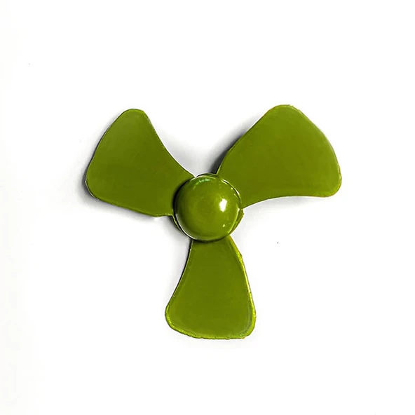 Alkatronik 60mm 3 Kanat Pervane Oyuncak Pervane Rüzgar Gülü Su Botu RC DIY Motor Propeller - Resim 3