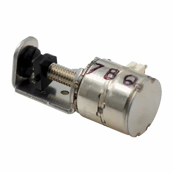 Alkatronik Micro Step Motor Slider Mini Micro İki Fazlı Dört Telli Minyatür Kayar Vidalı Step Motor - Resim 7
