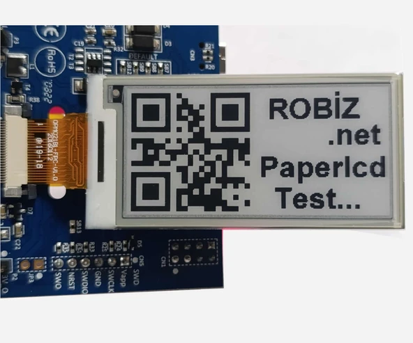 Alkatronik 2.13” OPM021B1 Paper Lcd Fiyat Etiketi Reklam Gösterge Kağıt Ekran 250x122 Çözünürlük Düşük Güç Tüke - 2