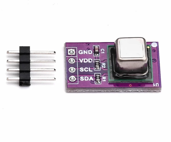 Alkatronik SCD40 Karbondioksit Sensör Modülü Sıcaklık Nem IIC 400ppm 2000 ppm Hava Kalite İzleme Klima Havalan - Resim 8