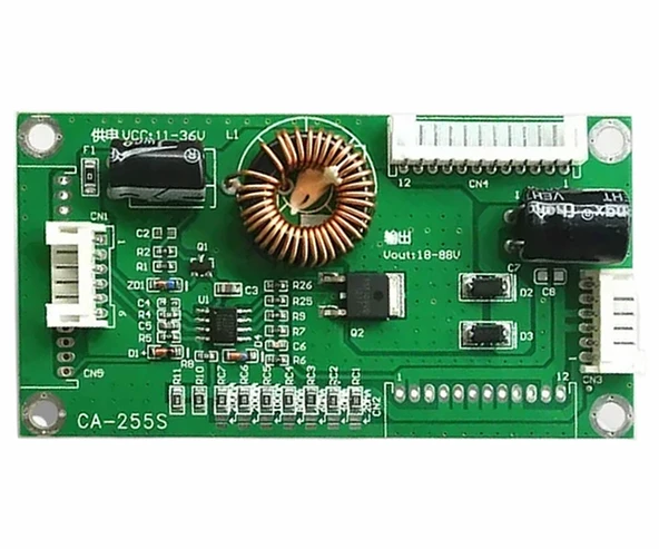Alkatronik CA255S Lcd Sürücü Kartı Led Tv Televizyon Sabit Akım Arka Işık DC 24V 10”/48” Ekran Switch Voltaj Yü