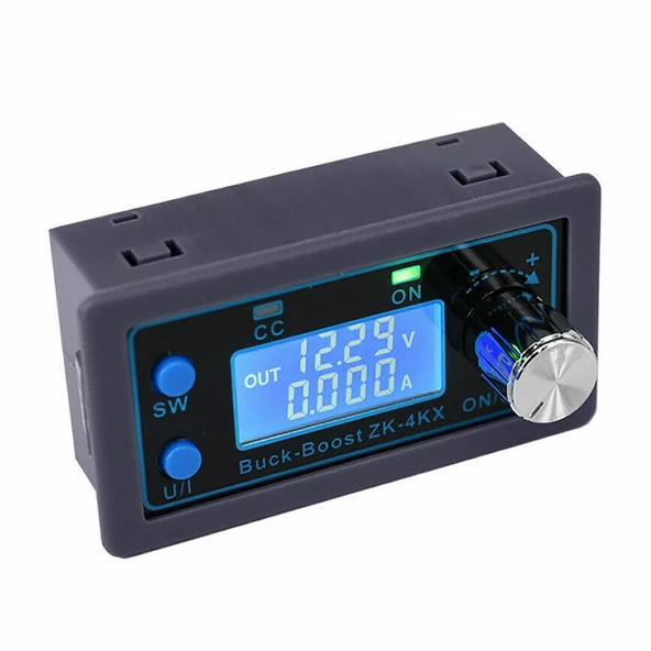Alkatronik ZK-4KX Voltaj Akım Ayarlı Güç Kaynağı Voltmetre ve Ampermetre Göstergeli 5-30V 4A Voltaj Düşürücü - 7