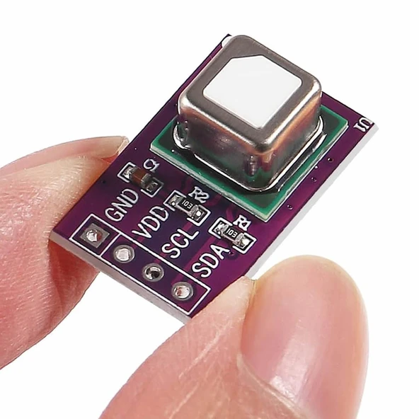 Alkatronik SCD40 Karbondioksit Sensör Modülü Sıcaklık Nem IIC 400ppm 2000 ppm Hava Kalite İzleme Klima Havalan - Resim 2