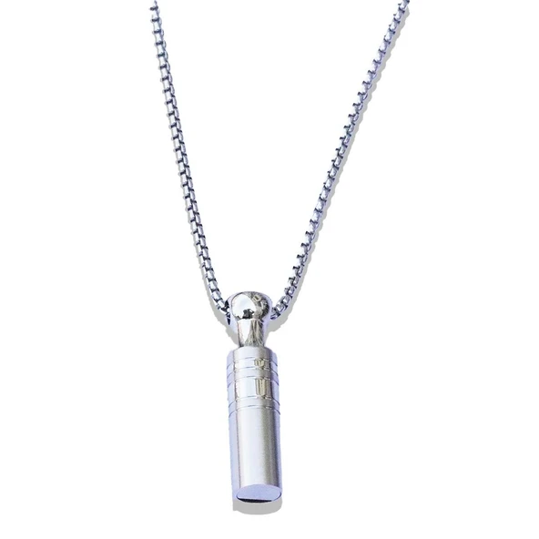 Çelik Düdük Kolye - Resim 3