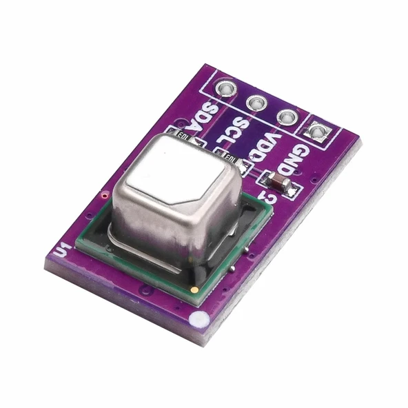 Alkatronik SCD40 Karbondioksit Sensör Modülü Sıcaklık Nem IIC 400ppm 2000 ppm Hava Kalite İzleme Klima Havalan - Resim 7