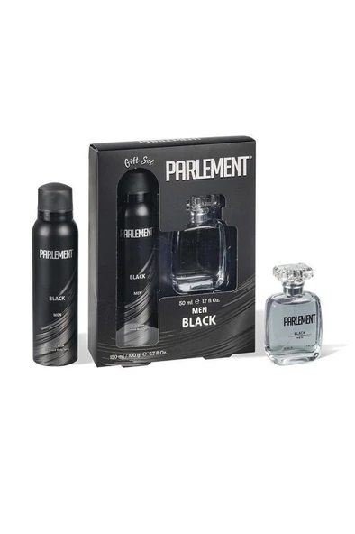 Parlement Parfüm Deo Erkek Black 50 100ml.