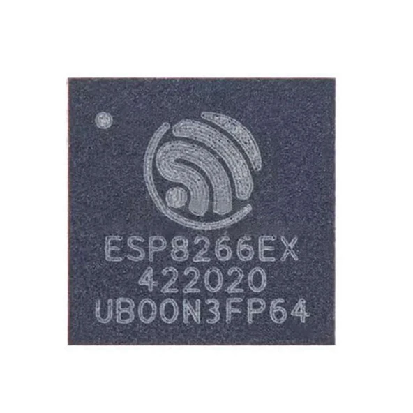 Alkatronik ESP8266EX Wifi IC Espressif Tensilica L106 32-bit 160MHz Risc Processor SoC Smd Mcu Qfn32 2.4GHz