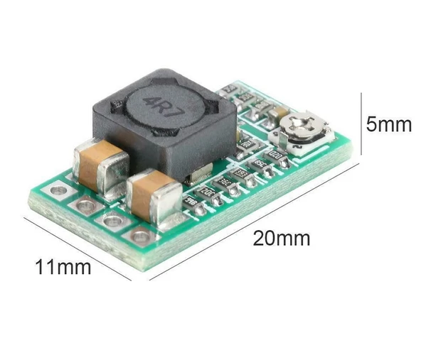Alkatronik MP2315 24V to 5V 2A Voltaj Düşürücü Modül Güç Kaynağı Voltaj Ayarlanabilir ve Sabit Çıkış Step Down - Resim 4